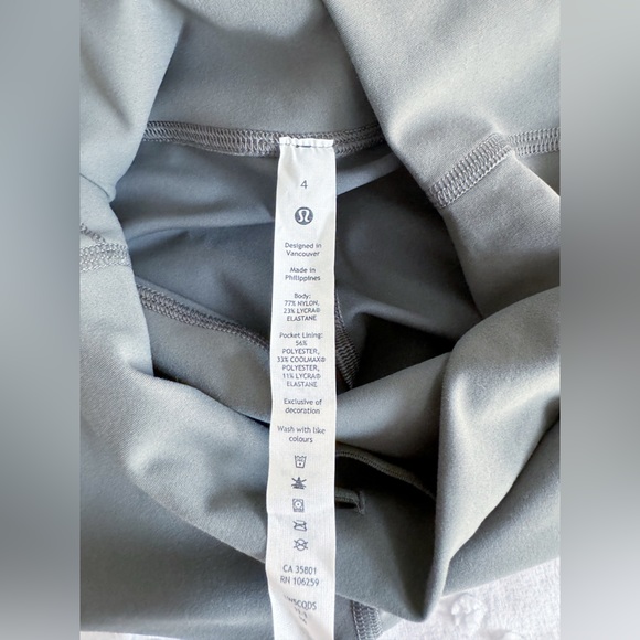 NWT Lululemon Wunder Train Core Yoga High-Rise Tight 25" Size 4 Green Olive - Picture 5 of 7